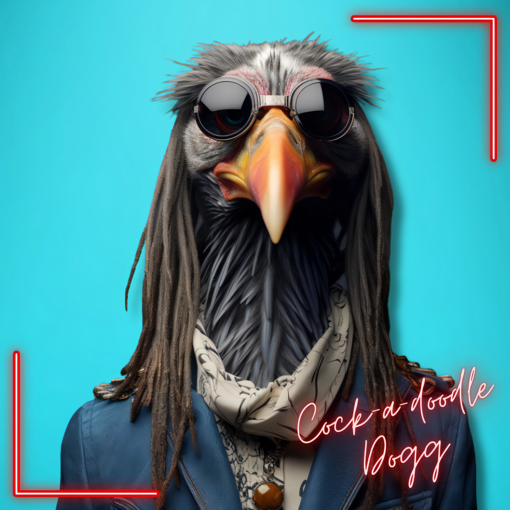 🚨 Teaser Alert 🚨 Meet Cock-a-doodle-Dogg 51, the king of Rooster Rap Yeah, he had his own feathered crew, rapping about farm life and all that clucking madness! 'Bow-wow-wow, chick-chick-chick, my rooster life is so damn slick!' Snoop we love you we know you’re a friend of #NFT…