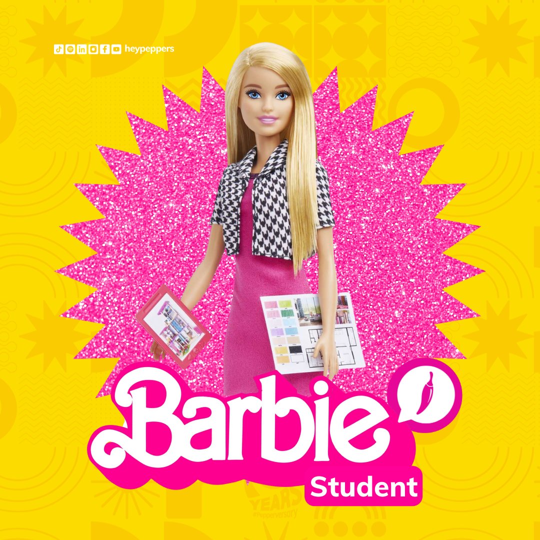 heypepperssa's tweet photo. Na Hey Peppers! tem Barbie de todos os estilos! 🩷Conta pra gente nos comentários, qual Barbie Pepper Style você é? #HeyPeppers #HeyPeppersSA #Barbie #BarbieStyle #BarbieMovie #FilmeBarbie https://t.co/KkDX62Xe6b