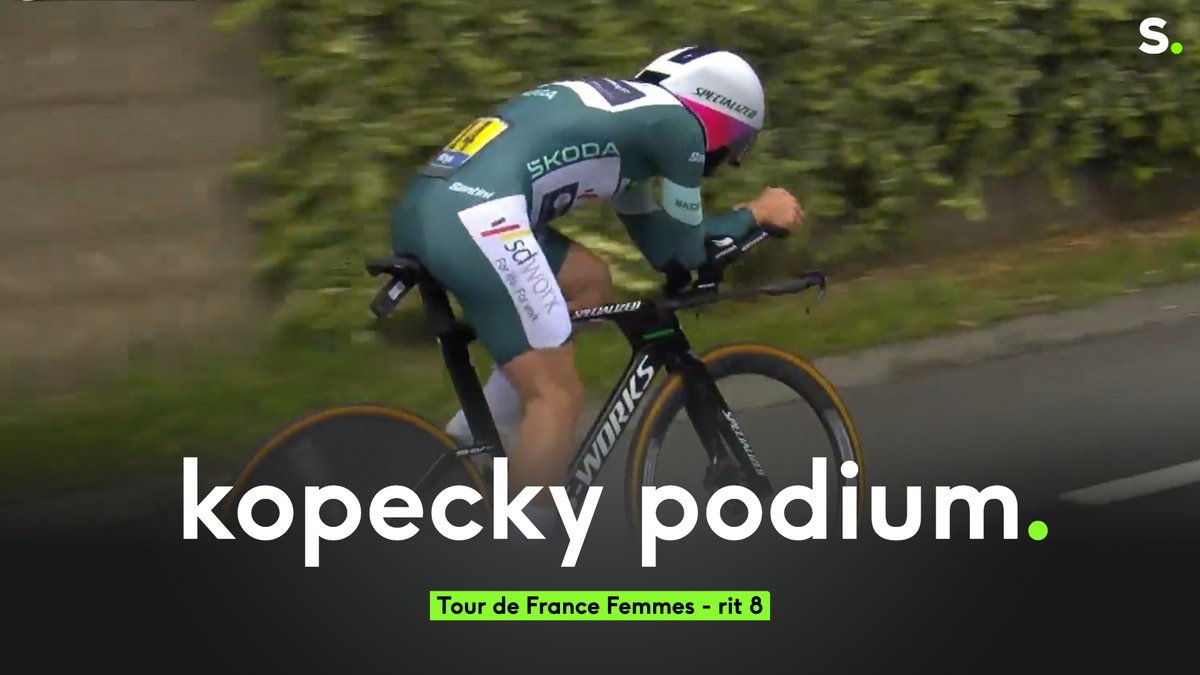 HISTORISCH: Lotte Kopecky eindigt 2e in de Tour de France Femmes na thriller in de tijdrit!! De ritzege is voor tijdritkanon Reusser #TDFF2023 

sporza.be/nl/wedstrijden…