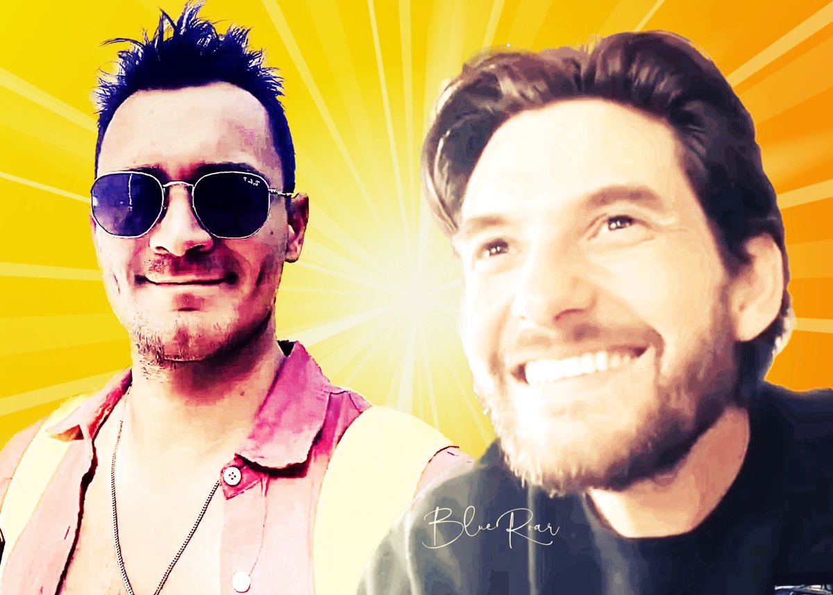 Julian and Ben, the sun ☀️~ #benbarnes #juliankostov