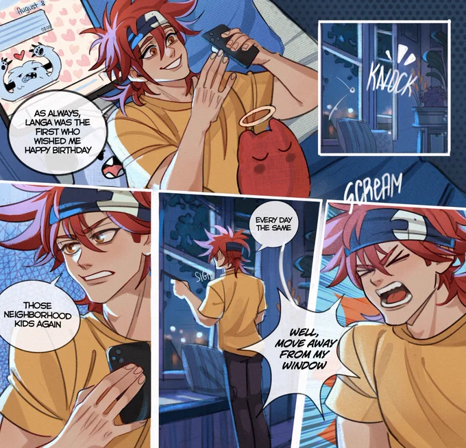 Happy birthday, Reki🌸😭💕
.

please just pretend that today is the 8th of august besties.I just have a lot of drawing ideas and I need to post this now😭
.
All 9 pages on my ptrn (link in bio💕)
#renga #SK8THEINFINITY 