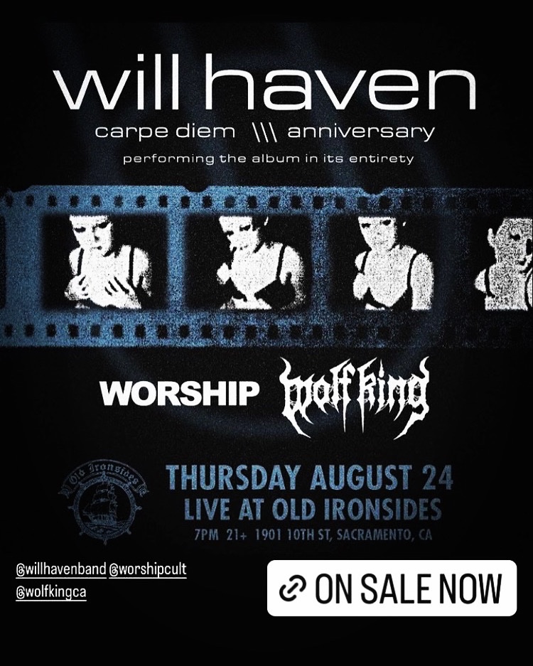 starting the anniversary tour at home, venue is small so grab your tickets in advance!