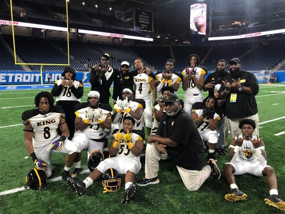 It saddens me to learn we lost a superhero in the King Football Family. Coach Crenshaw was a great human being, loved football &amp; loved his players even more. He was a very faithful &amp; loyal coach. Our heart goes out to his friends and family. Please pray for us as well 🙏🏾