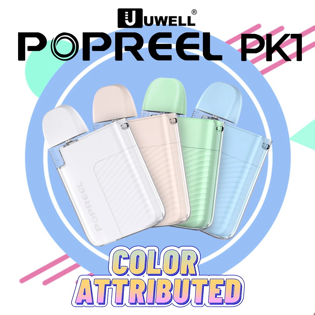 Check out the Uwell Popreel PK1 Pod Kit – perfect for everyday use! It offers a 520mAh battery, 13W output, and a stylish lanyard.

Discover the power! Grab yours now 😍 buff.ly/3VdC9xW

#UwellPopreelPK1 #PodKit #vape #vapelife #vapeporn #vapenation #vapefam #vapeon