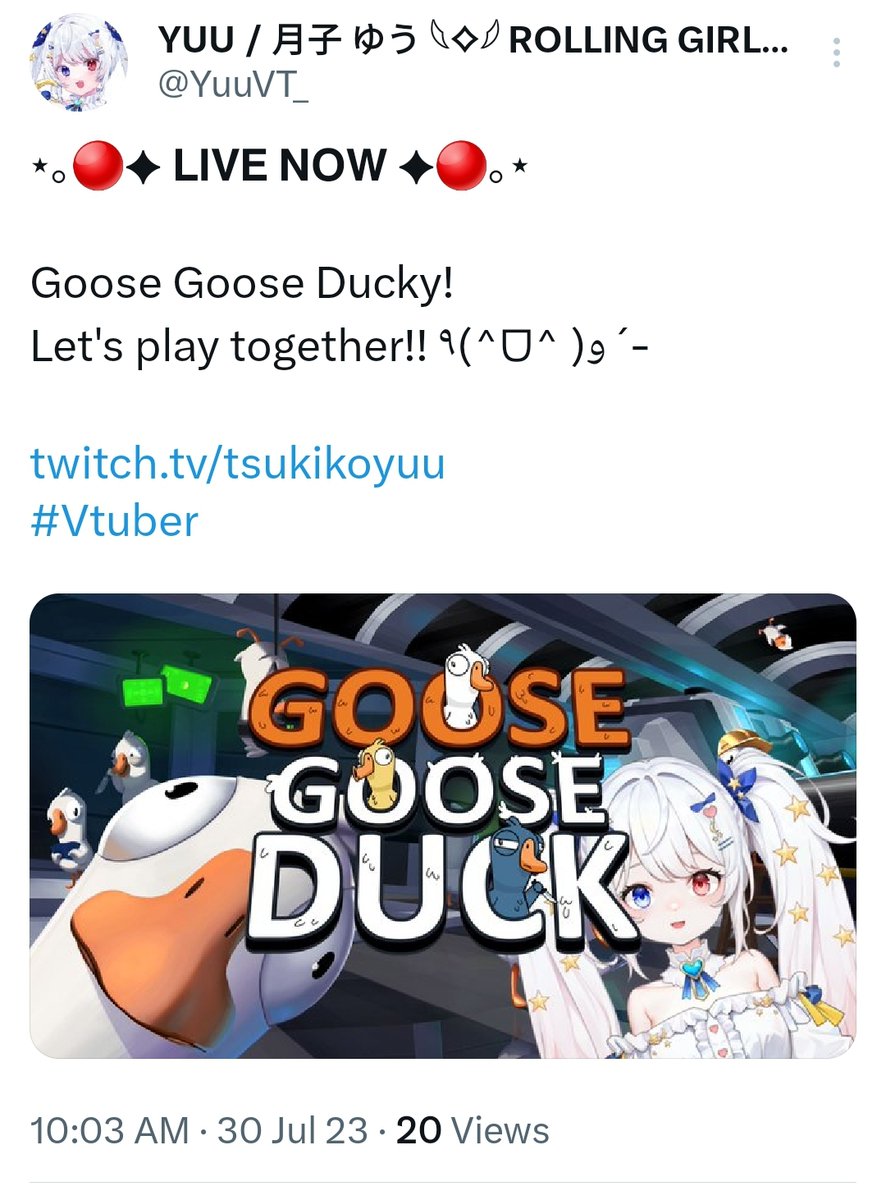 Today I am starting something called Support a Streamer Sunday (SSS). We all deserve a lil encouragement. So today I chose @YuuVT_ our president yuu chan.
Shes live on twitch
twitch.tv/tsukikoyuu

 #fyp #sundayvibes #twitch #vtuber  

Who should i check out for next sunday?