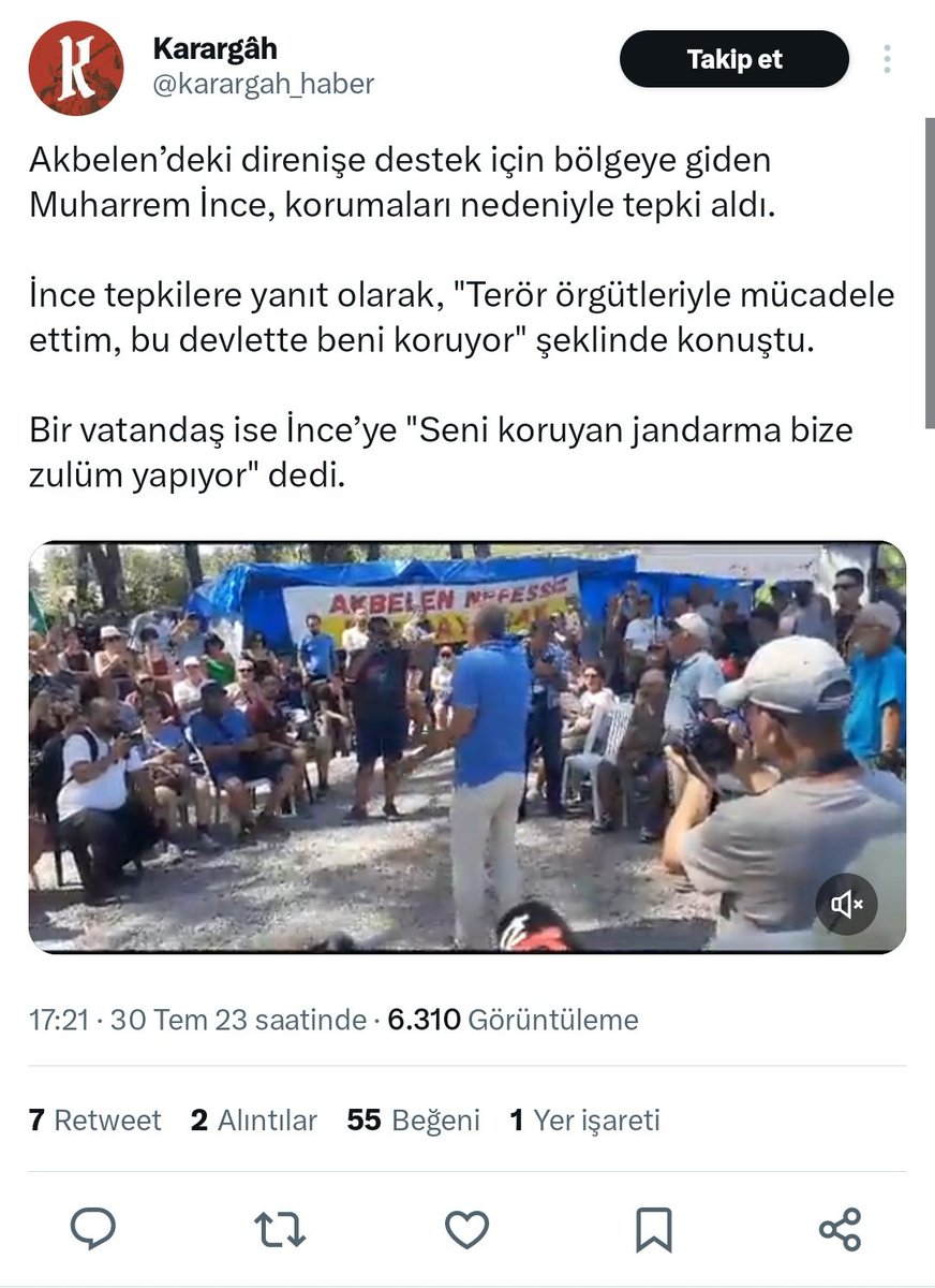 ulusal24's tweet photo. 🔴 #SONDAKİKA CHP ve Zafer Partisine yakınlığıyla bilinen bazı hesaplar, Muharrem İnce'yi Akbelen ziyaretini manipule ederek hedef aldı. https://t.co/iA4gWx4UUu