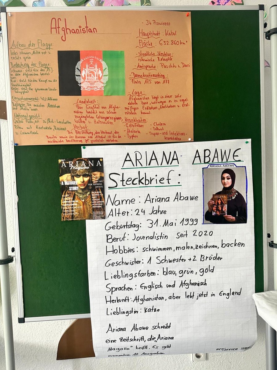 ariana_magazine's tweet photo. Today was a memorable day as I virtually connected with students in Germany! They had some amazing questions about myself, Ariana Magazine, and Afghanistan. 🇦🇫 Grateful for the opportunity to share stories and insights across the world.

#germany #ArianaMagazine #education https://t.co/xCnkJdg9gY