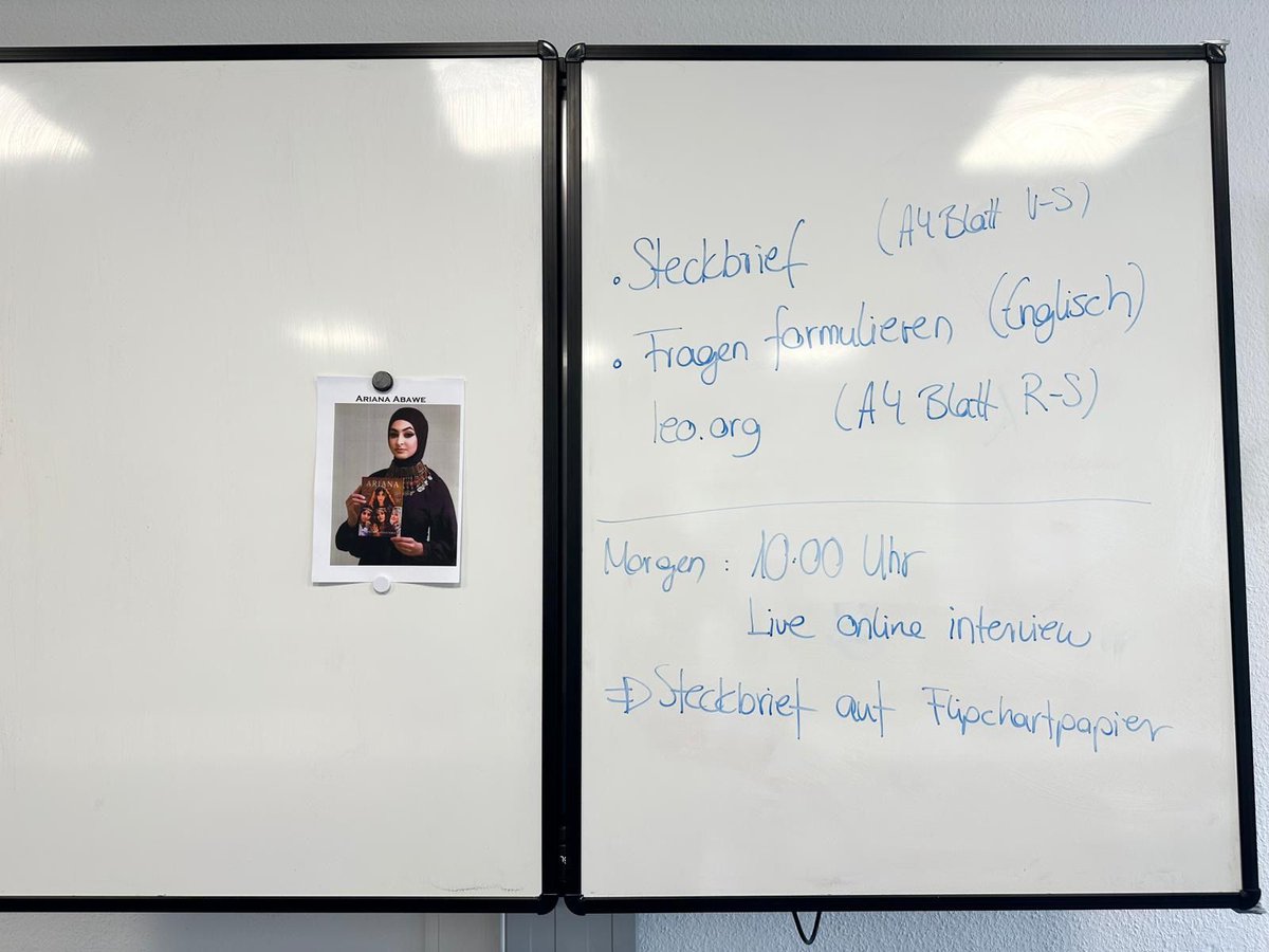 ariana_magazine's tweet photo. Today was a memorable day as I virtually connected with students in Germany! They had some amazing questions about myself, Ariana Magazine, and Afghanistan. 🇦🇫 Grateful for the opportunity to share stories and insights across the world.

#germany #ArianaMagazine #education https://t.co/xCnkJdg9gY