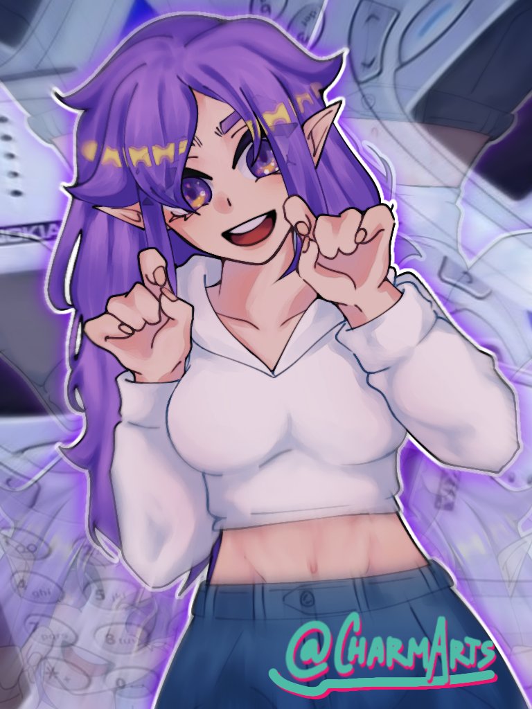 CharmArts1's tweet photo. Art trade I did with some on discord:DD

#arttrade #art https://t.co/gZWtJjD1Ys