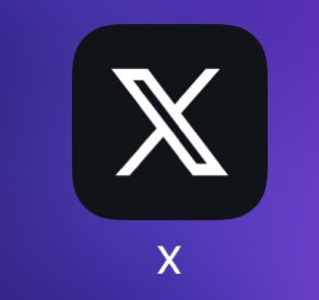 i was so confused on why i had a random ass app named x just to find out it was twitter
