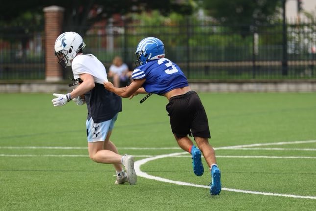 Honored to have been selected to the Gridiron Elite team! Thank you <a href="/sifootballcamps/">SI Football Camps</a> and <a href="/ColeStrange2/">Cole Strange</a>, <a href="/KingDugg_3/">Kyle Dugger</a>, <a href="/Phillips_17/">Adrian Phillips</a> for an amazing experience! 
<a href="/Coach_Bain/">Coach Bain</a> <a href="/FHSFAN/">COACH KILEY & FHS FOOTBALL</a>  <a href="/FHSSports/">FranklinAthletics</a>
#RTB