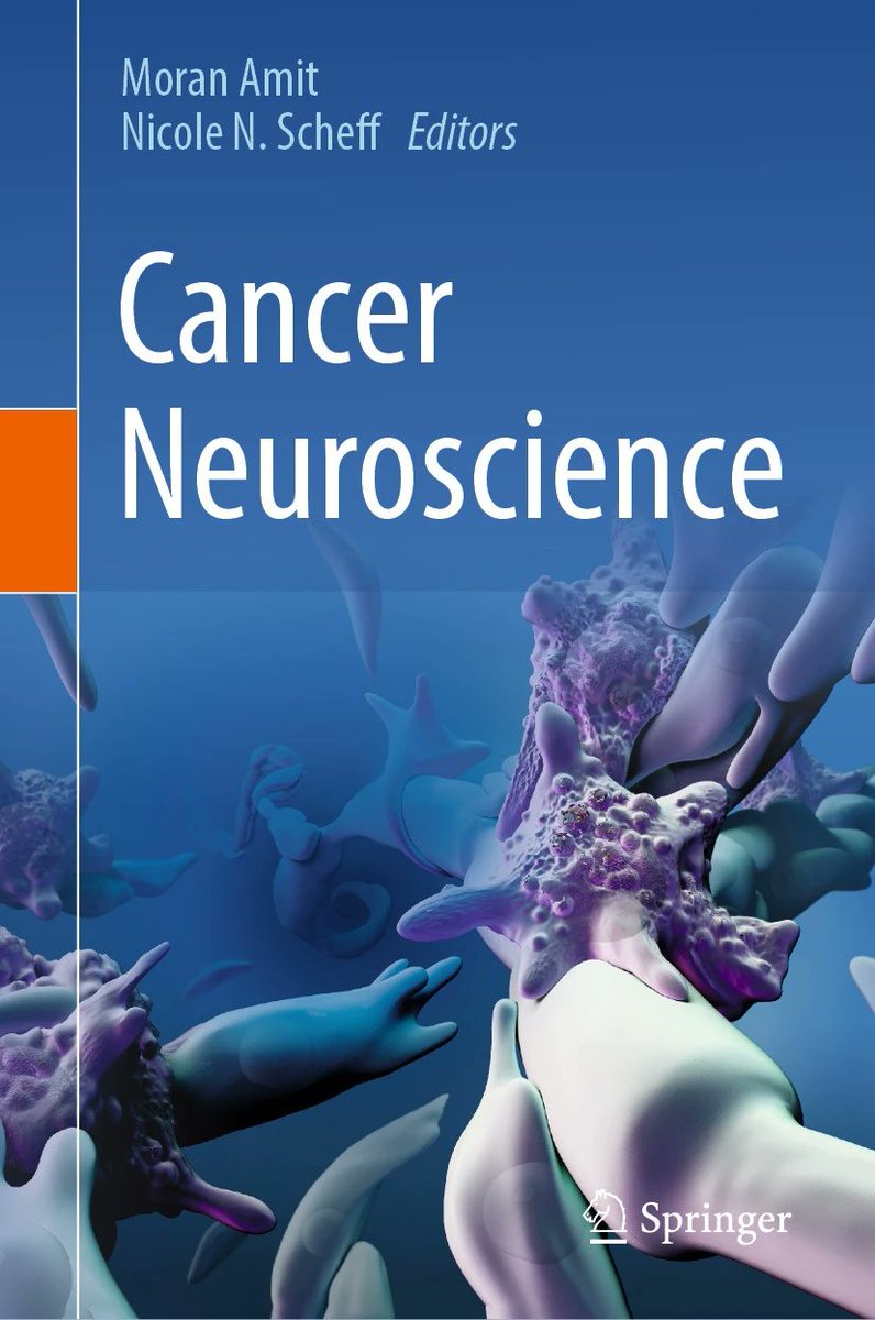 Great work contributed by @propriodon and other lab members to the just published #CancerNeuroscience 🦀🧠book by @SpringerNature #MoranAmit @nicole_scheff check it out 👉tinyurl.com/bddy2yzb