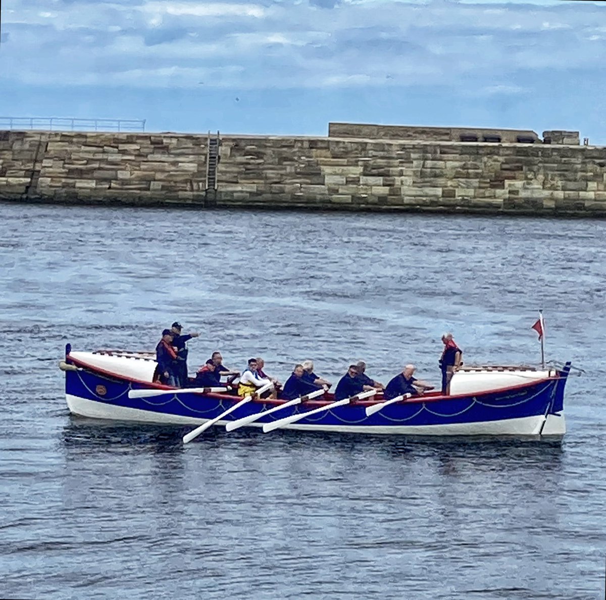 Whitby RNLI lifeboat display as part of its flag weekend, great to see Lois-Ivan 13-49 ( big Stu’s boat ! ) & have a cheeky pint in The Ship - Whitby 🍺#rnli #rnliwhitby #rnliwhitbylifeboat #theshipwhitby #lifesavers #whitby #northyorkshirecoast #whitbynorthyorkshire #coast #sea