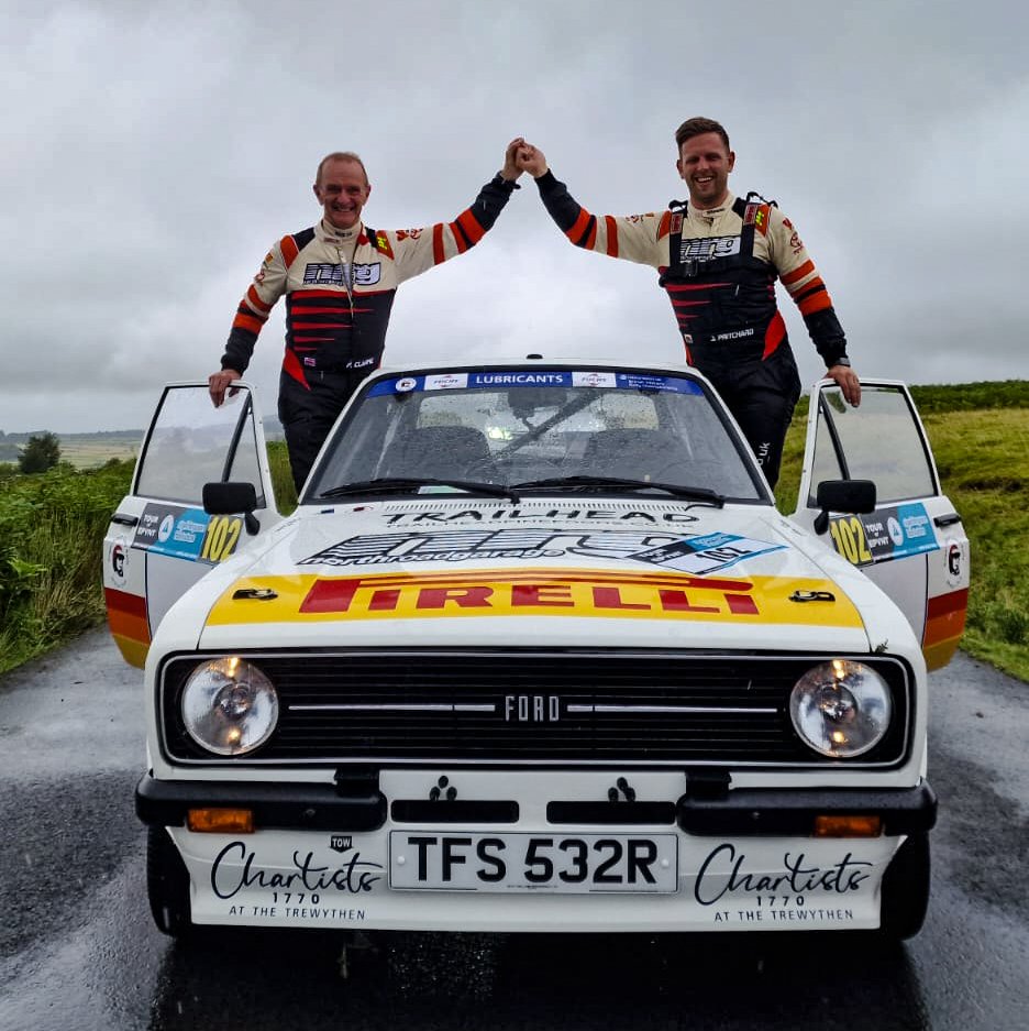 📍 Tour of Epynt 
🏆 Winners 🏆

Congratulations to <a href="/JasonNRG/">Jason Pritchard</a> and Phil Clarke for taking the <a href="/FUCHSLube_UK/">FUCHS LUBRICANTS UK</a> #BHRC victory at the Tour of Epynt.

A true masterclass in how to handle the military ranges from these two today 👏👏