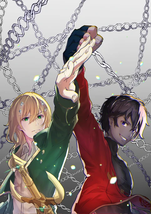 Skebのご依頼ありがとうございました!!久しぶりの男性キャラ楽しかった