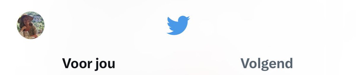 De blauwe vogel is er nog , Maar op mijn IPad al verdwenen.  Ik heb een screenshot gemaakt.  Alles verandert Ik heb heimwee naar de begintijd waar Twitter nog een inspirerend platform kon zijn. 
Bye Bye blue bird.