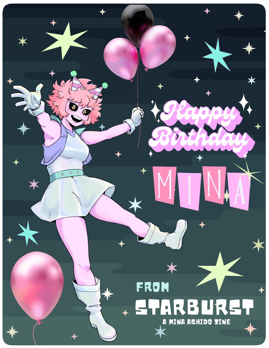 💫 ZINE RELEASE ☄️

Celebrate Mina’s birthday with two galactic zines and lunar merch dedicated to our gorgeous Alien Queen! Aim for the stars and download them today! 

💫Starburst, ☄️Cosmos, and their merch orbiting our Milky Way here: drive.google.com/drive/folders/…