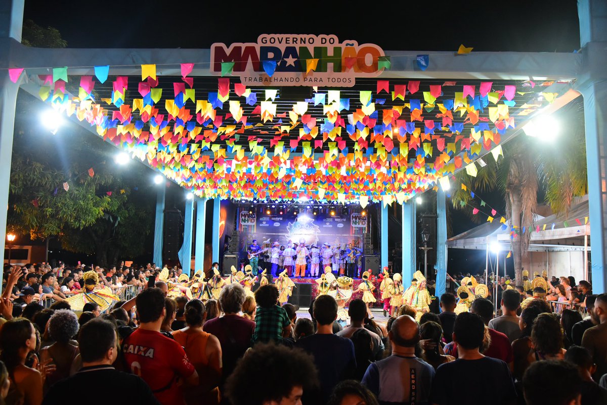 culturadoma's tweet photo. 📍Praça da Fé

Confira tudo o que aconteceu na penúltima noite do Maior São João do Mundo na Ilha! 🎉😍

E já te prepara, pois hoje fecharemos essa temporada 2023 com chave de ouro! Vem com a gente! 🥹❤️

#SãoJoão #Cultura #SãoLuis #Maranhão #GovernodoMA https://t.co/4ZmX5iL55Z