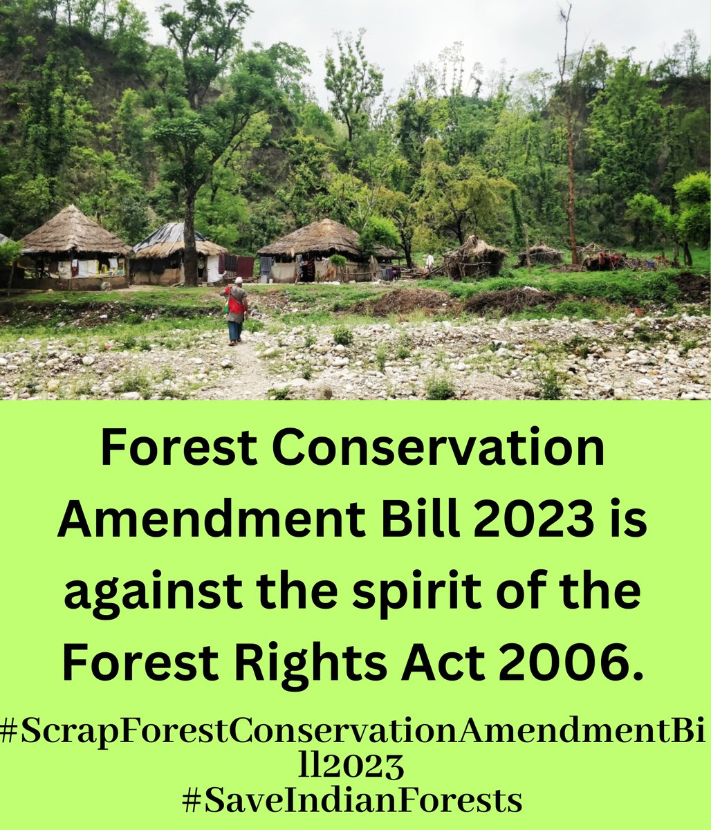 Our forests are in danger. The bill to be tabled in Rajya Sabha soon. Leaders pls #SaveIndianForests   #WithdrawFCAbill2023 
@Jairam_Ramesh @DeependerSHooda @PChidambaram_IN @rssurjewala @priyankac19 @tiruchisiva @moefcc