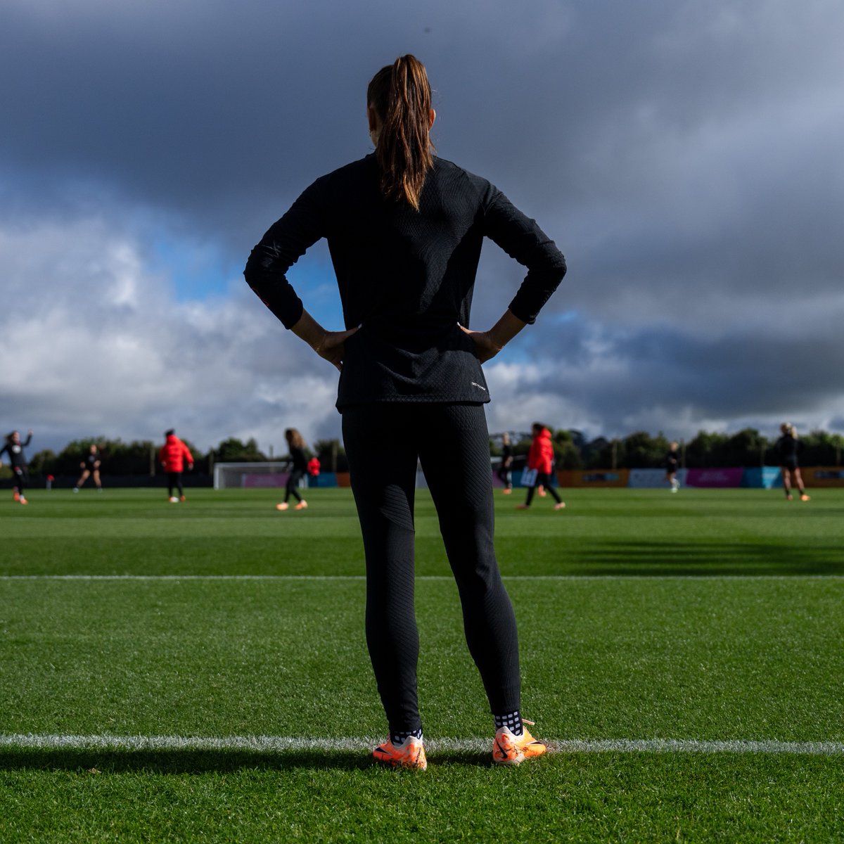 USWNT's tweet photo. ⚫️ @alexmorgan13 https://t.co/cinkU7WqxX