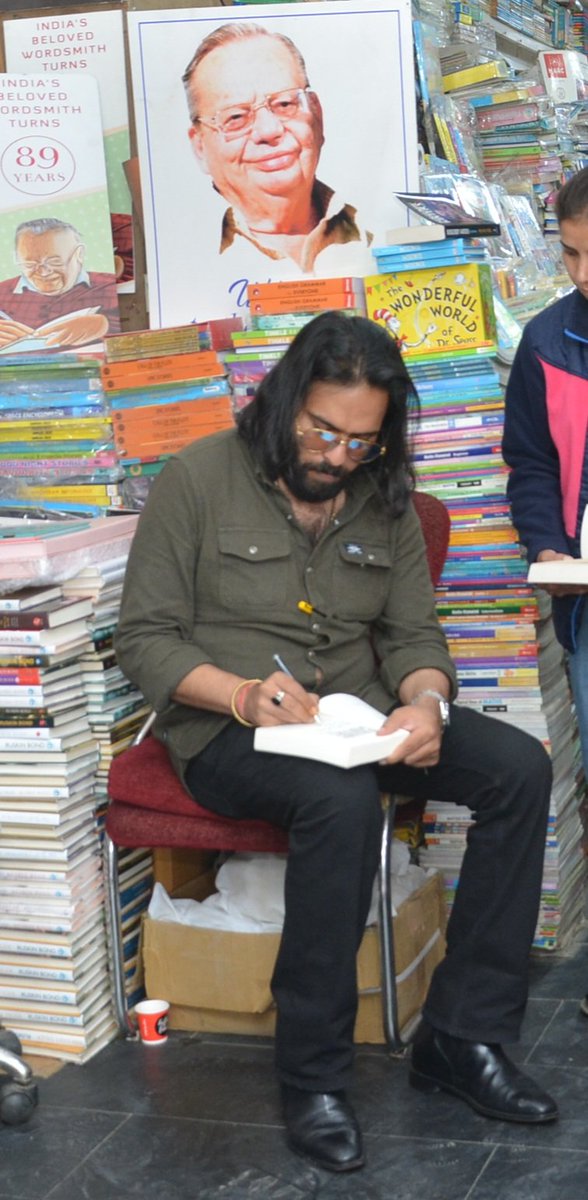 Signing at The Cambridge Book Depot in Mussoorie.  Thank you for having me over 🙏. Jai Hind! - #PranayVivekPatil #mussooriediaries