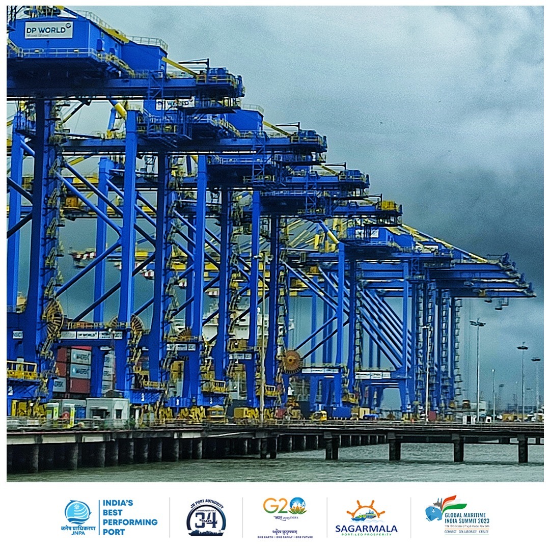 At JNPort, we embrace the monsoon challenges with unwavering determination and a beaming smile. Not just operations, we're dream-chasers and barrier-breakers, proving that our passion and grit shine brighter than any dark clouds!

#ShotatJNPA #JNPort #beautiful #WeekendVibes