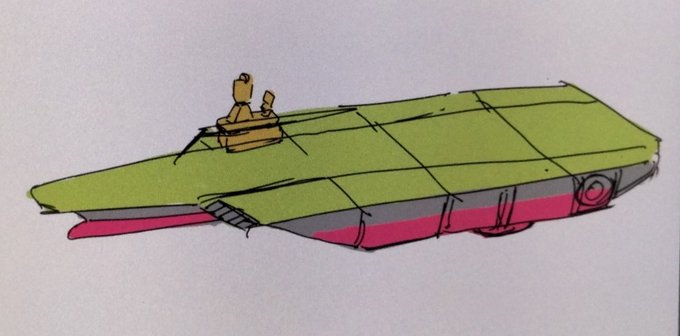 超重量級空母ロボ娘さんの各パーツ案です 