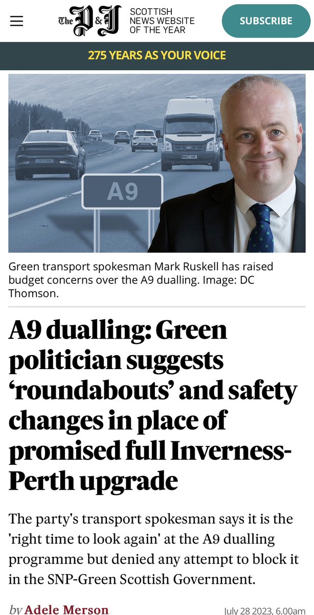 It’s the ‘wine bar revolutionaries’ in the @scottishgreens stopping the vital dualling of the A9, which is currently a death trap. These Greens have never left the Central Belt and have no idea what life in rural Scotland is like. #A9Dualling #DualTheA9