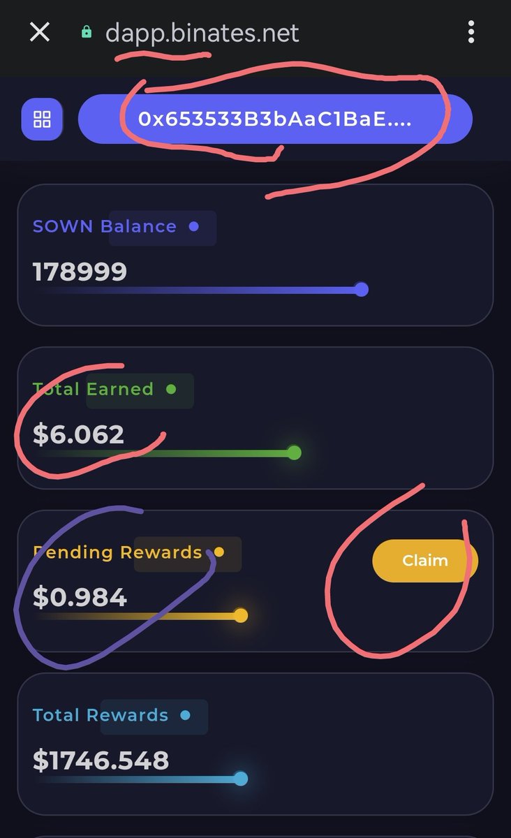 Anoufad's tweet photo. Thanks to #Binate, https://t.co/pIibep3IJ9
My friends and I are receiving daily #Rewards on #stablecoin #BUSD  on every buy/sell transactions on $SOWN.
And you? Do you have a real #crypto #passiveincome in #stablecoin ?
#cryptocurrency #DeFi #finance #CRYPTONEWS #altcoin #BNB https://t.co/bxwMihRQQo