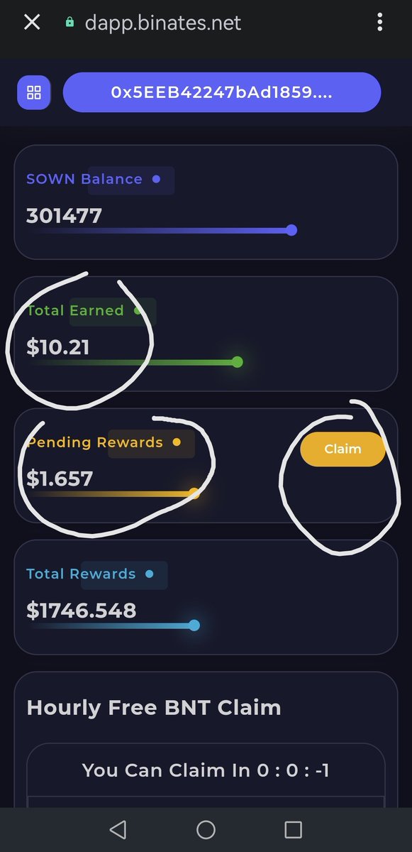 Anoufad's tweet photo. Thanks to #Binate, https://t.co/pIibep3IJ9
My friends and I are receiving daily #Rewards on #stablecoin #BUSD  on every buy/sell transactions on $SOWN.
And you? Do you have a real #crypto #passiveincome in #stablecoin ?
#cryptocurrency #DeFi #finance #CRYPTONEWS #altcoin #BNB https://t.co/bxwMihRQQo
