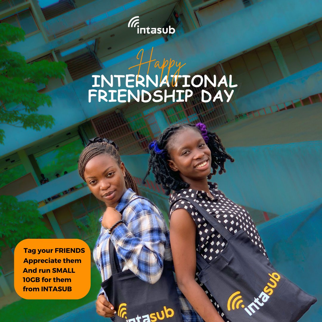 Inta_sub's tweet photo. HAPPY INTERNATIONAL FRIENDSHIP DAY ❤️
 1. Tag your friends
2. Tell them why they are so wonderful
3. Share data with them 😊❣️

Will be waiting for you on the comments 🥳🧡 https://t.co/z3P7GiOXbK