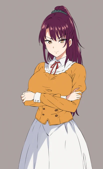 魔物の贄3ではこれまであまり焦点を当ててこなかった町娘にもフォーカスしたいと思ってキャラを作っていますこの子の場合は金持ちの家に生まれてイキってたのが取り巻きごと魔物のわからせ棒に堕ちて…的な展開を考えてたり… 