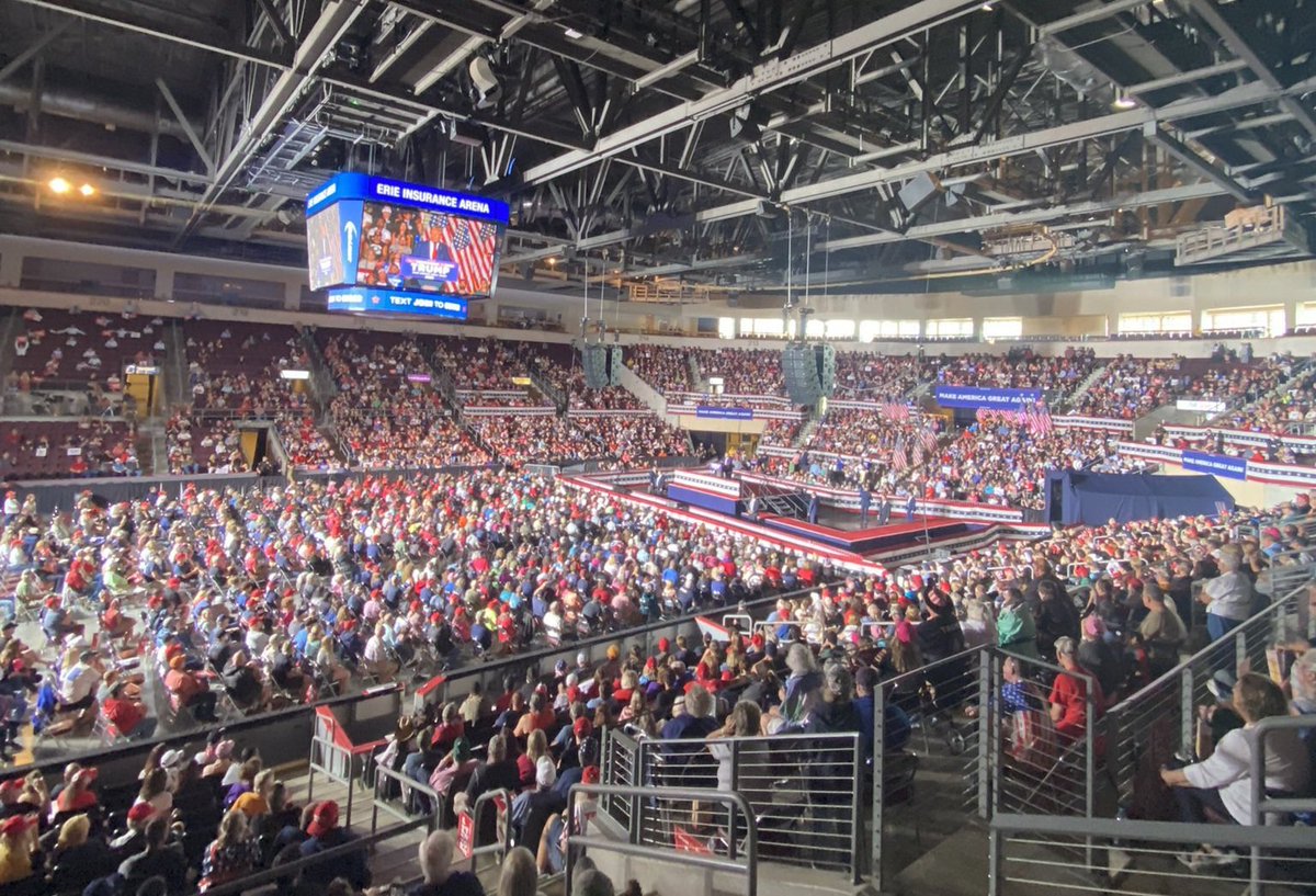 RealHickory's tweet photo. I don't have the clips, but I noticed a few things Trump said in Pennsylvania that he hadn't expressed at previous rallies. Most notably is that he actually expects to put in jail by Jack Smith and Merrick Garland during the campaign over bullshit J6 charges. Julie Kelly has been saying this for months! And I thought Trump was preparing people for it when he spoke about it. It was prophetic in some ways. I wonder how many caught it?