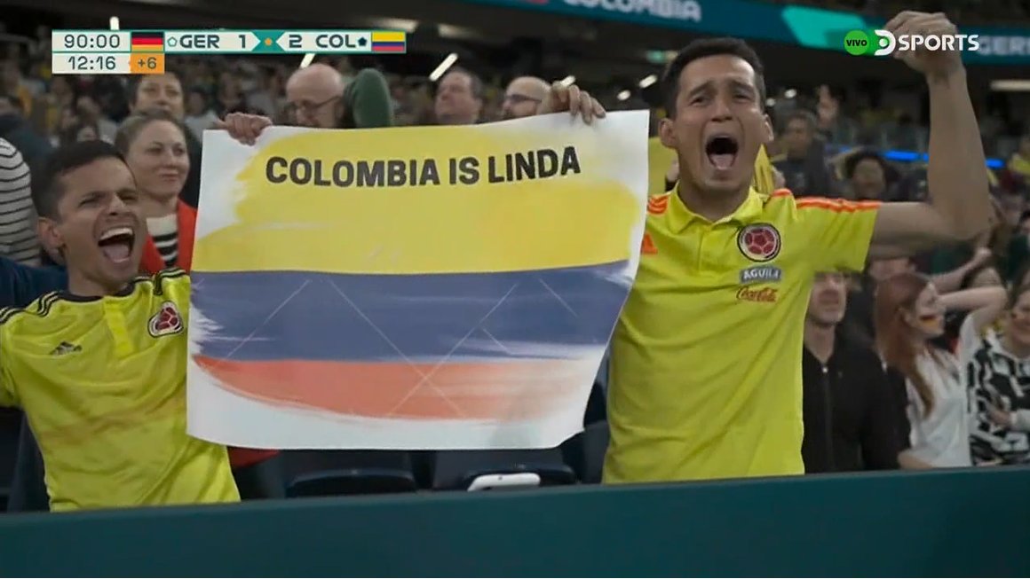 😮 Colombia le ganó a Alemania, ehhhh las mujeres son muy berracas a lo bien.
#FIFAWomensWorldCup2023
#FIFAWWC
#GERCOL