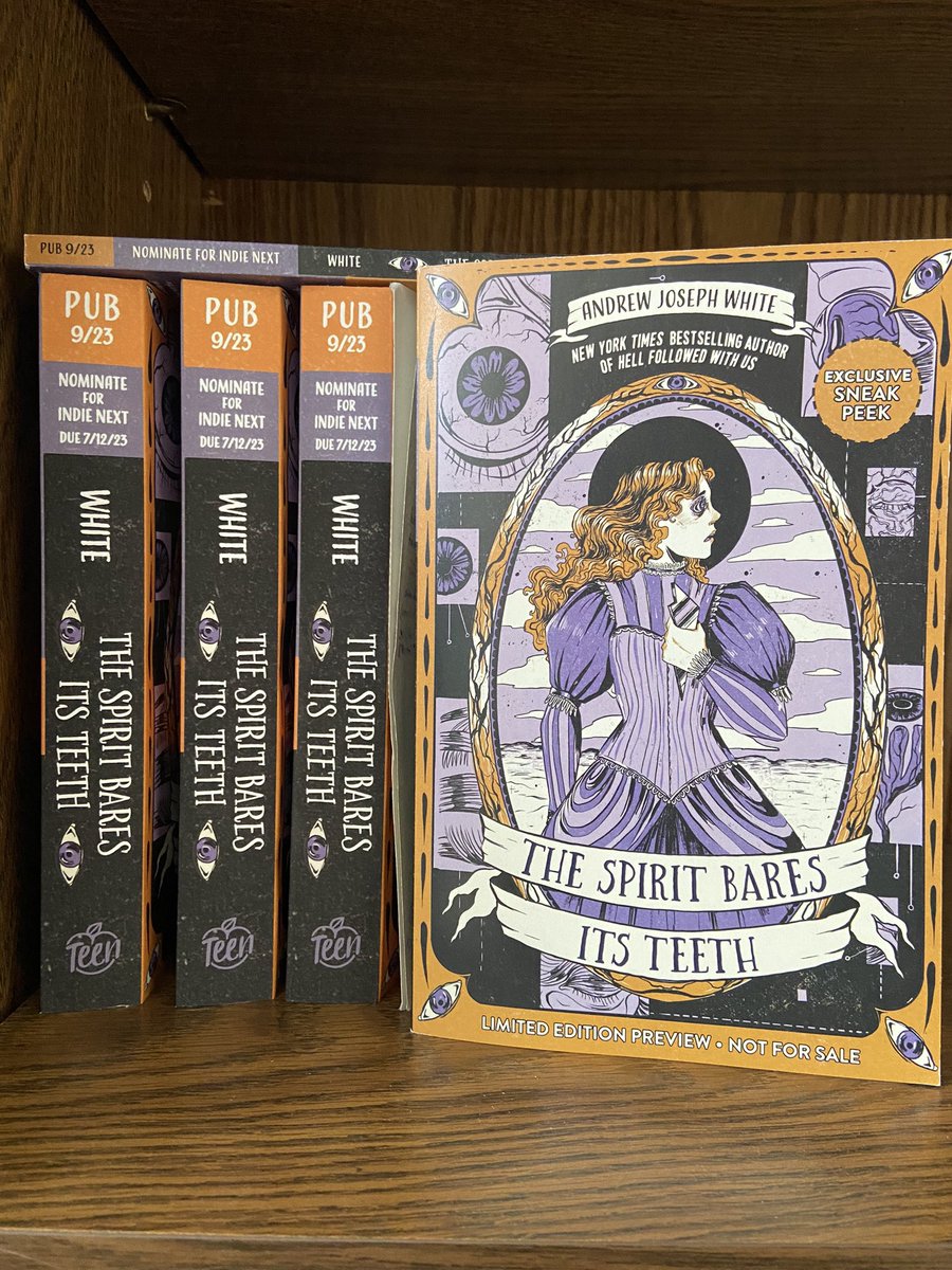 AJWhiteAuthor's tweet photo. 37 days left! Pre-order my historical YA horror THE SPIRIT BARES ITS TEETH if you like:
- autistic MCs
- queer m/f (both bi &amp; trans!)
- graphic bowel surgery + c-sections
- “would you judge an animal for doing what it takes to survive? why judge a person for the same?” vibes https://t.co/qILgv5sAAn