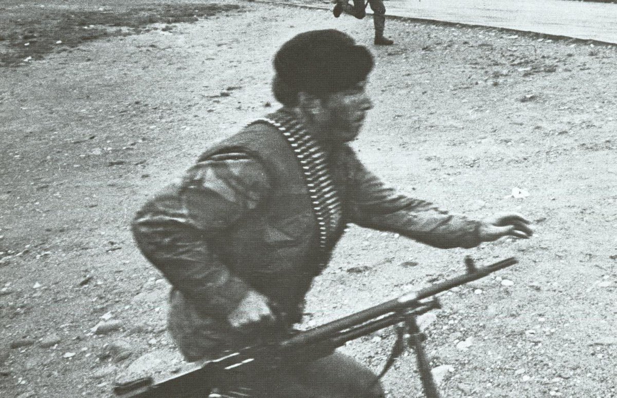 MuseumFreeDerry's tweet photo. Operation Motorman 

On the 31 July 1972, the British Army invaded  No-Go areas sending 21,000 soldiers, with tanks and bulldozers, into working-class nationalist areas across the north. 1/ https://t.co/Iw16b4rgaP