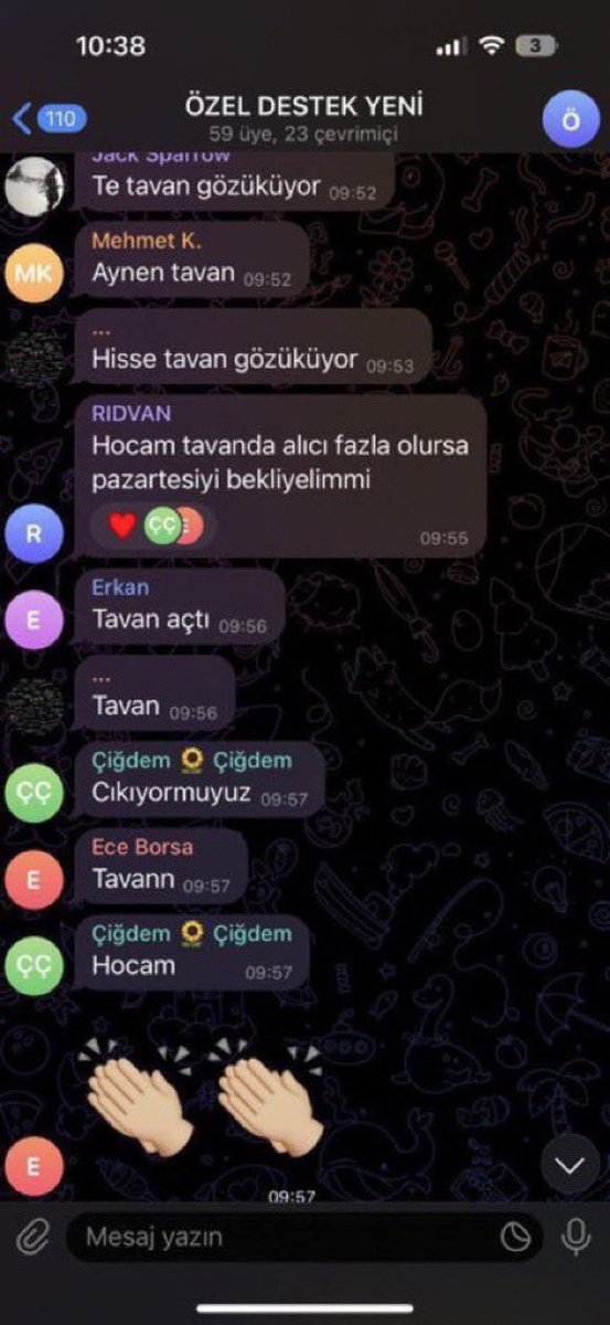 #RTALB TAVAN TAVAN TAVAN 🔥

%20 KOMİSYONLA ÇALIŞMAK İSTEYENLER MESAJ ATABİLİR

#AKBNK #ALARK #ARCLK #ASELS #ASTOR #BIMAS #EKGYO #ENKAİ #EREGL #FROTO #GARAN #GUBRF #ODAS #HEKTS #ISCTR #KOZAL #KRDMD #ODAS #PETKM #PGSUS #SAHOL #SASA #SISE #TAVHL #TCELL #THYAO #TOASO #TUPRS #YKBNK