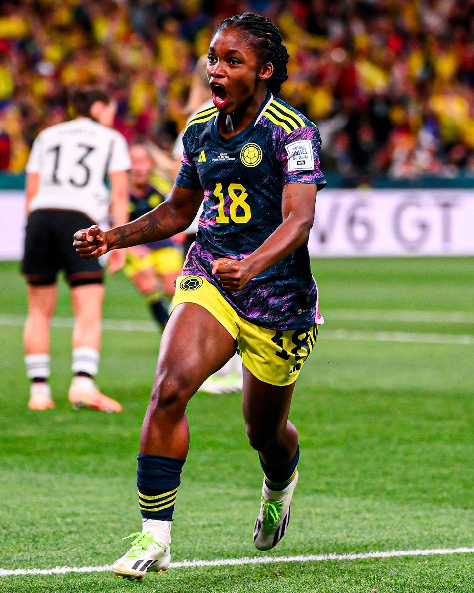 realmadridfem's tweet photo. 🇩🇪 1-2 🇨🇴
👊 @Linda__caicedo ⚽
#FIFAWWC https://t.co/HQWAwPtChR