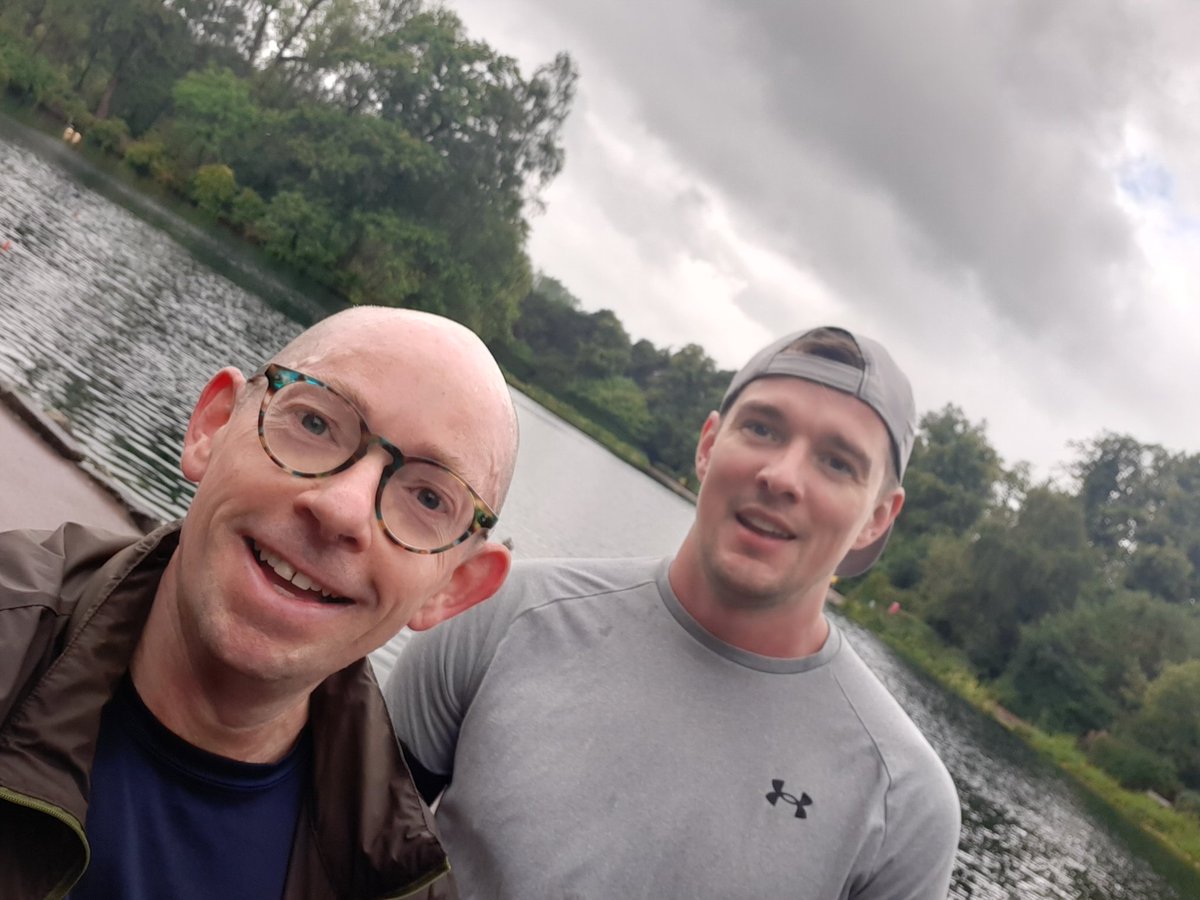 chr1stopherleo's tweet photo. A three act run today ... with the middle act featuring a 5k with my run bud on his post op return to returning!! 

#SundayRunning #SouthsideRunning #EastRenRunners #RoukenGlen #RainyDaysAndRunDays #ReturnToRunning #5kNotOut #ChattyRunning https://t.co/2D7xZrjcho