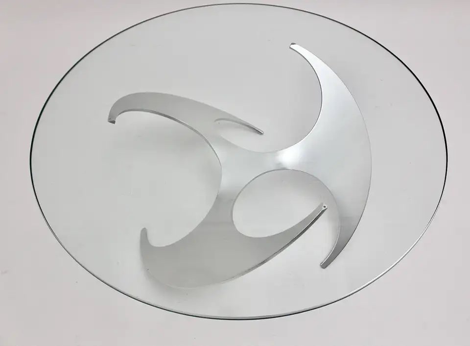 designdocument's tweet photo. "Propeller" Coffe Table by Knut Hesterberg (1960s) https://t.co/5YFHv4cUEw