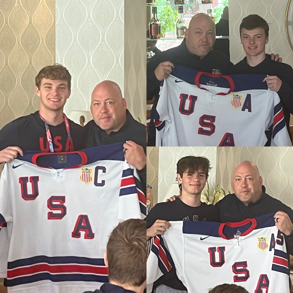 Hlinka Leadership team named today! Congrats Tory Pitner “C” , Mac Swanson “A” and Alex Bales “A” 
#LeadershipU <a href="/usahockey/">USA Hockey</a> #LazerFocus