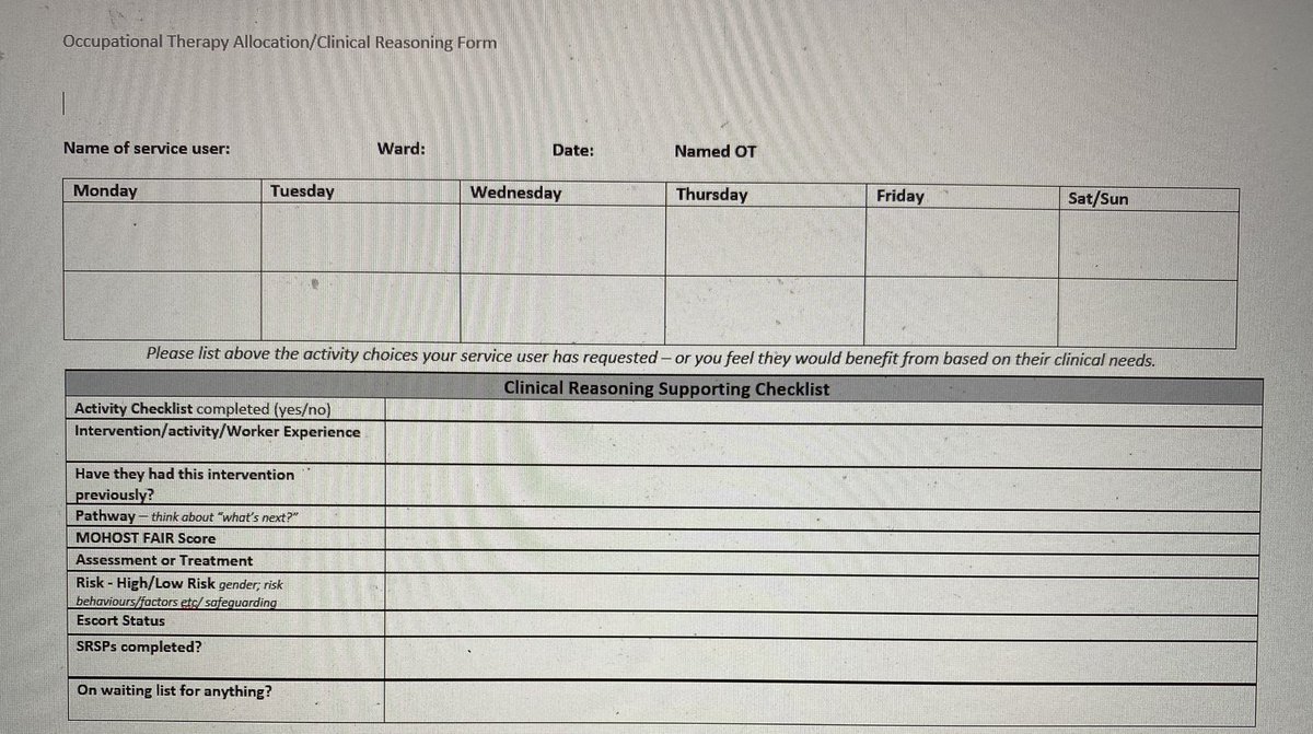 AHPs at Guild Lodge (@ahpsguild) on Twitter photo We are once again doing a thorough review of our OT Interventions programme - 1st full review since end of Covid - it’s a long process but worth it in the end <a href="/Kate43758656/">Currently withdrawn</a> <a href="/hsbannister/">Hayley Samantha 💚 Occupational Therapist</a> <a href="/OliviabanksOT/">O Banks</a> <a href="/WeareGuildLodge/">Guild Lodge LSCFT</a> <a href="/WeAreLSCFT/">Lancashire & South Cumbria NHS Foundation Trust</a> <a href="/MakingArtMarks/">JoLM</a> pathways/review ❤️ We are once again doing a thorough review of our OT Interventions programme - 1st full review since end of Covid - it’s a long process but worth it in the end <a href="/Kate43758656/">Currently withdrawn</a> <a href="/hsbannister/">Hayley Samantha 💚 Occupational Therapist</a> <a href="/OliviabanksOT/">O Banks</a> <a href="/WeareGuildLodge/">Guild Lodge LSCFT</a> <a href="/WeAreLSCFT/">Lancashire & South Cumbria NHS Foundation Trust</a> <a href="/MakingArtMarks/">JoLM</a> pathways/review ❤️