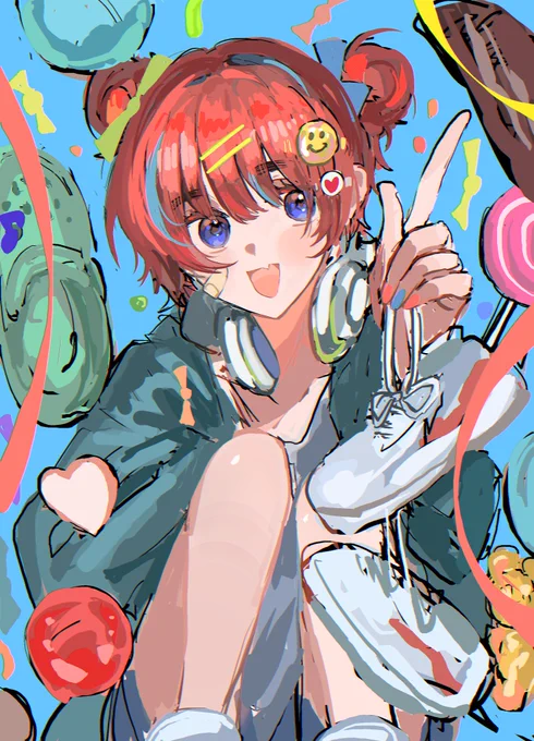 赤 #イラスト #創作