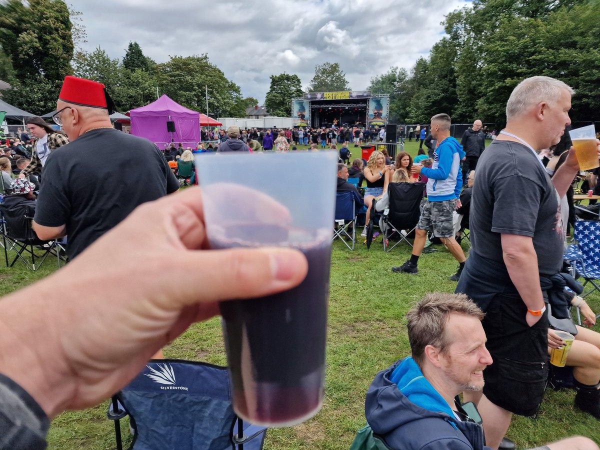 JohnHerringOD's tweet photo. For those who know me well, you'll know this is year 11 of a tradition which happens every last Sunday in July @FestwichFest #pintsofwine https://t.co/44ZweUDyfZ