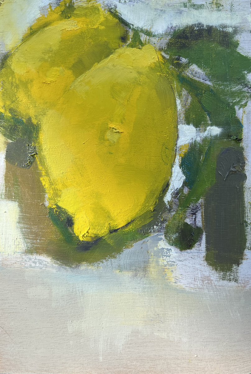Lemons 
#stilllife #painting #oilpainting #paintingoftheday #ArtOfTheDay #art #onlineart #twitterart