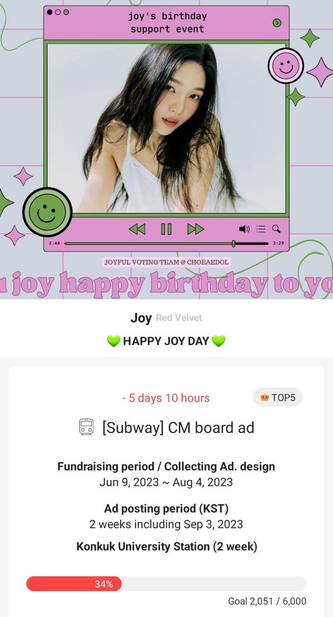Joyful Voting Team (Choeaedol) tweet media