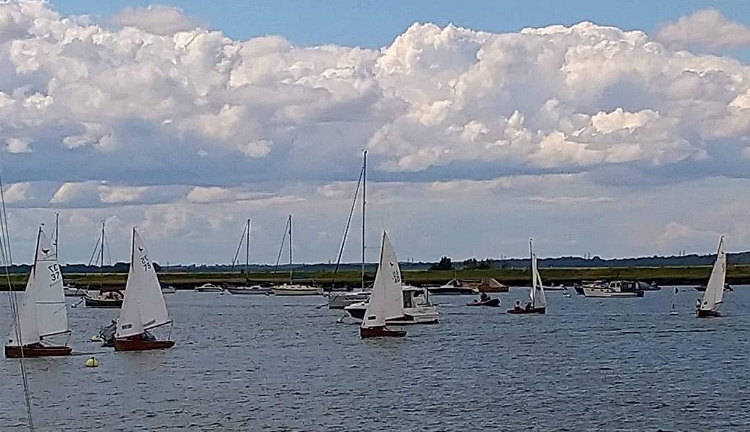 aldeburghmuseum's tweet photo. Yesterday on #riveralde, 7 Lapwing dinghies. Unique to #AldeYachtClub being one-design dinghies in 1946 by Morgan-Giles. More info @teignheritage. Have you seen a Lapwing?
Open 1-4pm
#aldeburghbeach #aldeburgh #thesuffolkcoast #suffolkmuseums #southwold #visitsuffolk #Felixstowe https://t.co/GAcEMhkVbu