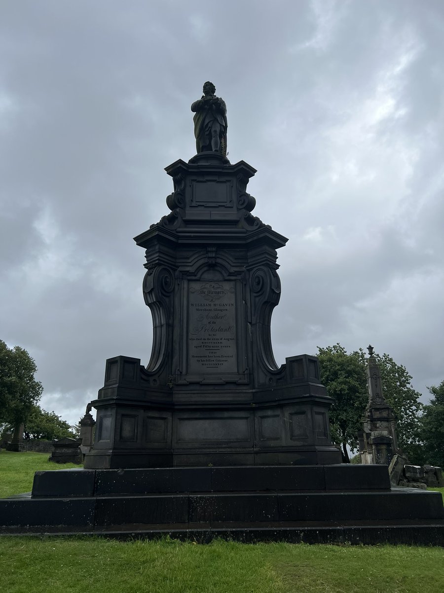 boywithmint's tweet photo. Glasgow Necropolis. https://t.co/hAUhdzFubT