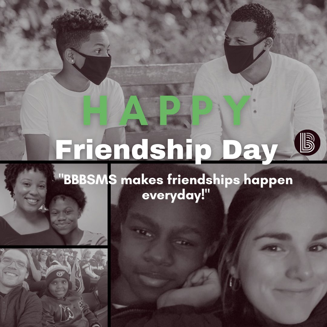 BBBSMidsouth's tweet photo. Happy International Friendship Day!  BBBS makes friendships happen everyday! #bbbs #bbbsms #friendshipday https://t.co/RcaOpLX50Q