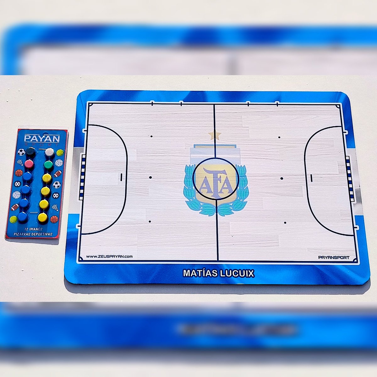 PayanSport's tweet photo. Pizarras tácticas personalizadas para el Staff técnico de la Selección Argentina futsal @afa 🇦🇷⚪🔵💪.
Gracias @matiti3 por la confianza 😊 https://t.co/nqeRNcp4v9